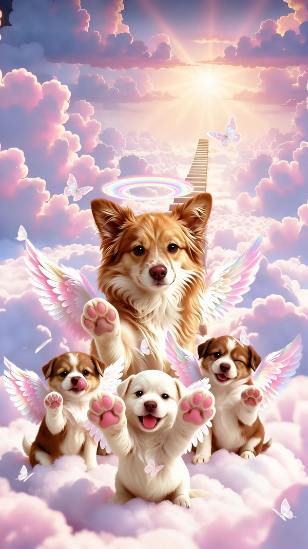The Rainbow Bridge Pet Memorial Series