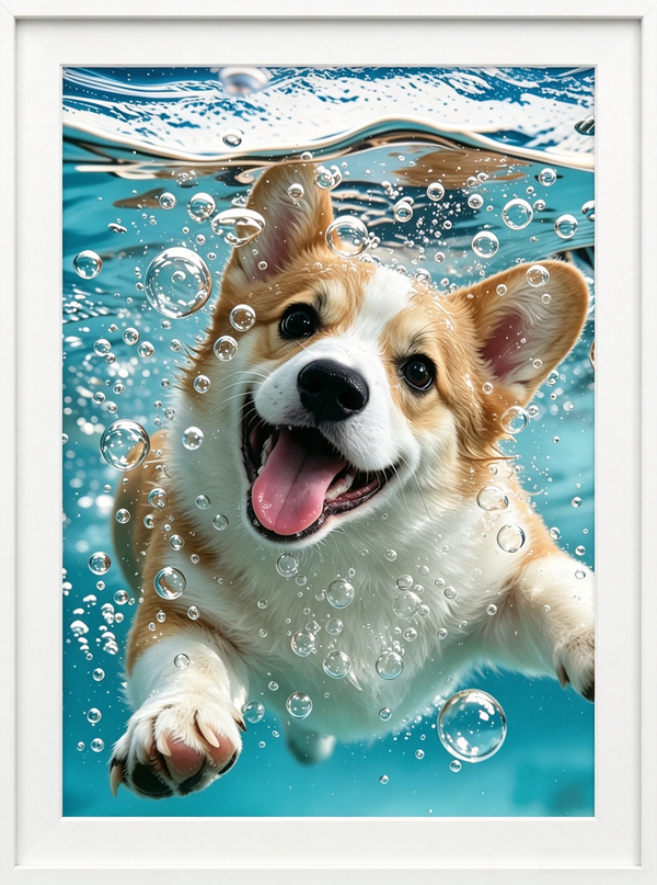 Custom Pet Portrait Art - Pawtraits & Tales