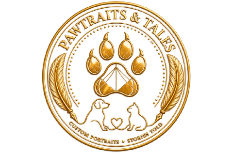 Pawtraits & Tales logo