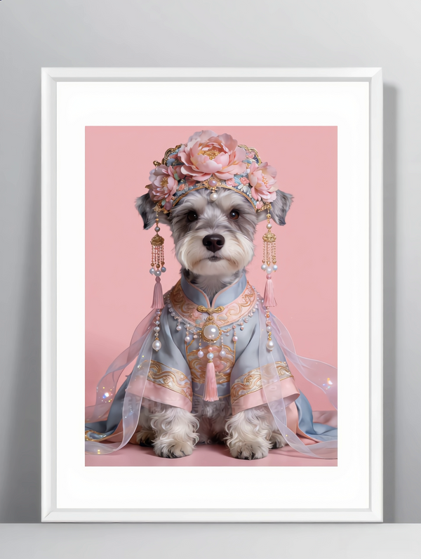 Traditional Chinese & Oriental Ink Pet Portraits