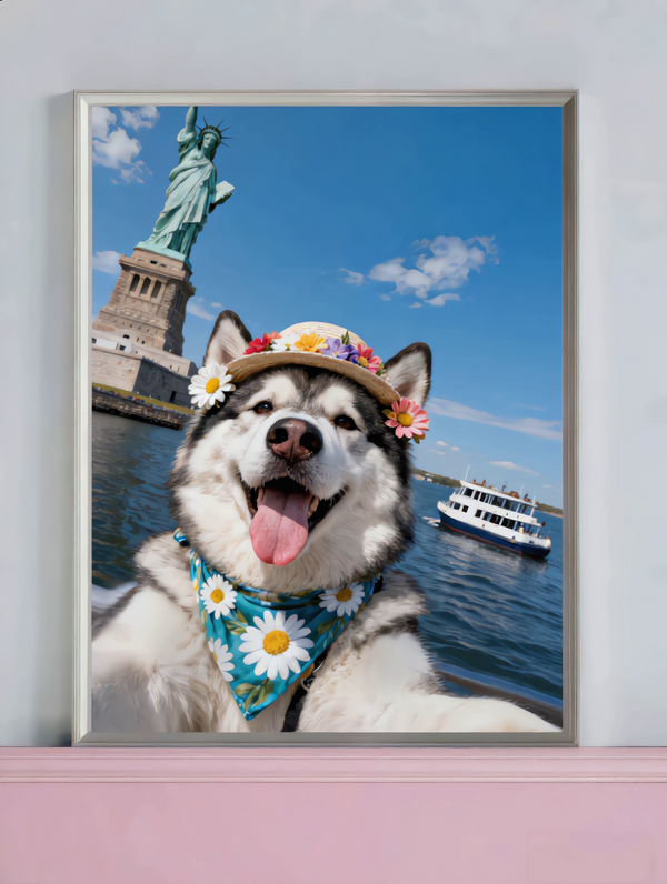 Modern Travel Series Pet Portraits