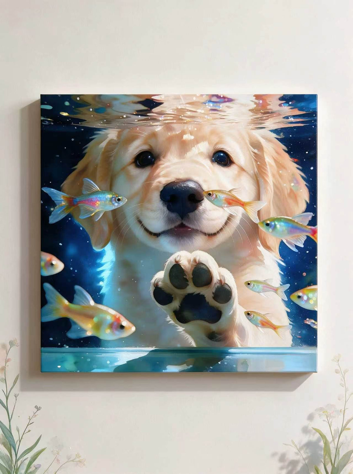 Custom Pet Portrait Canvas – Turn Your Pet Into Timeless Art