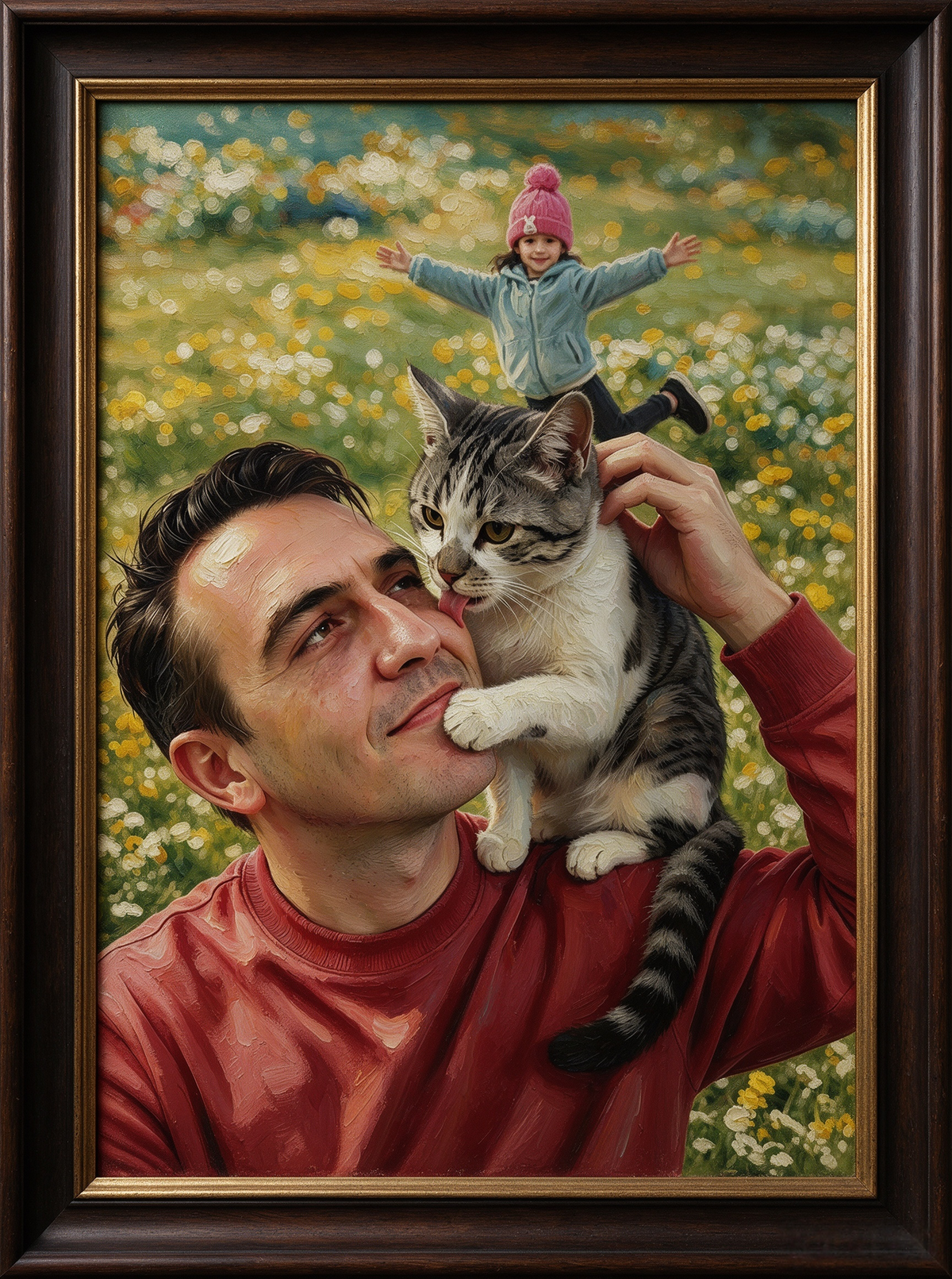 Custom Pet Portrait Art - Pawtraits & Tales