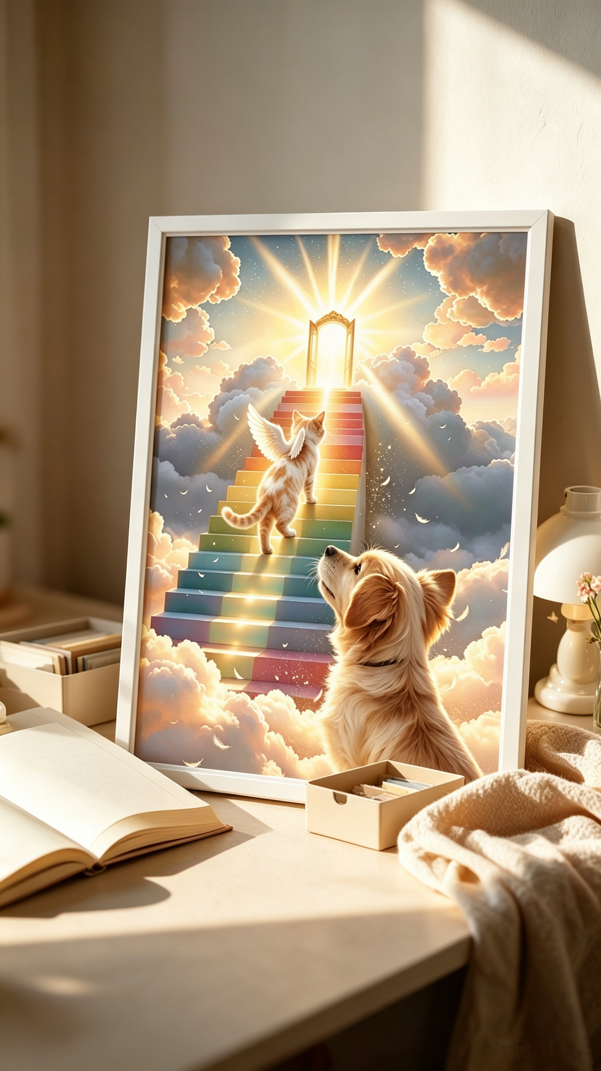 Custom Pet Portrait Art - Pawtraits & Tales