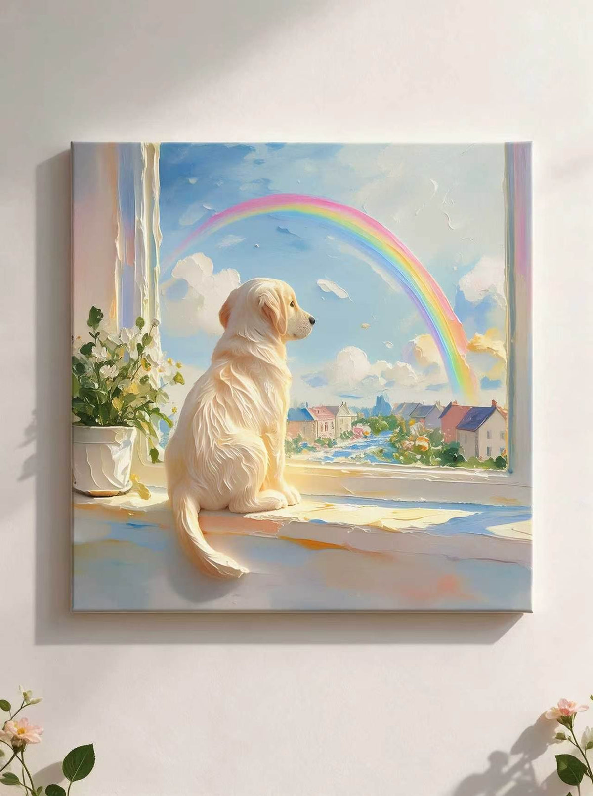Custom Pet Portrait Canvas – Turn Your Pet Into Timeless Art