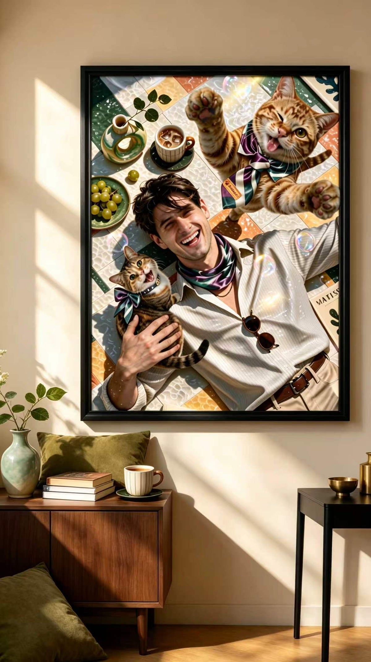 Custom Pet Portrait Art - Pawtraits & Tales