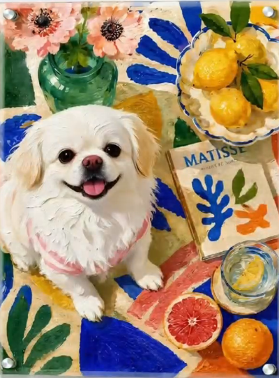 A heartfelt gift for pet lovers. Custom unique pet art portrait for dogs & cats.
