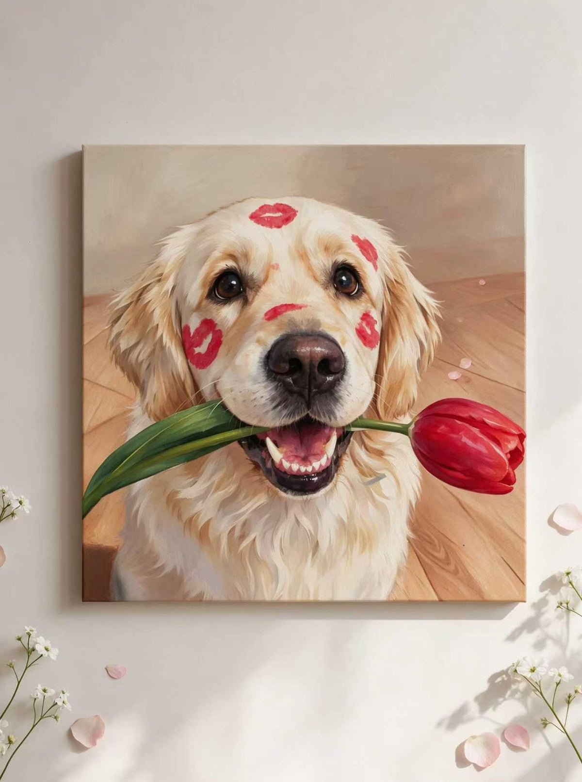 Custom Pet Portrait Canvas – Turn Your Pet Into Timeless Art