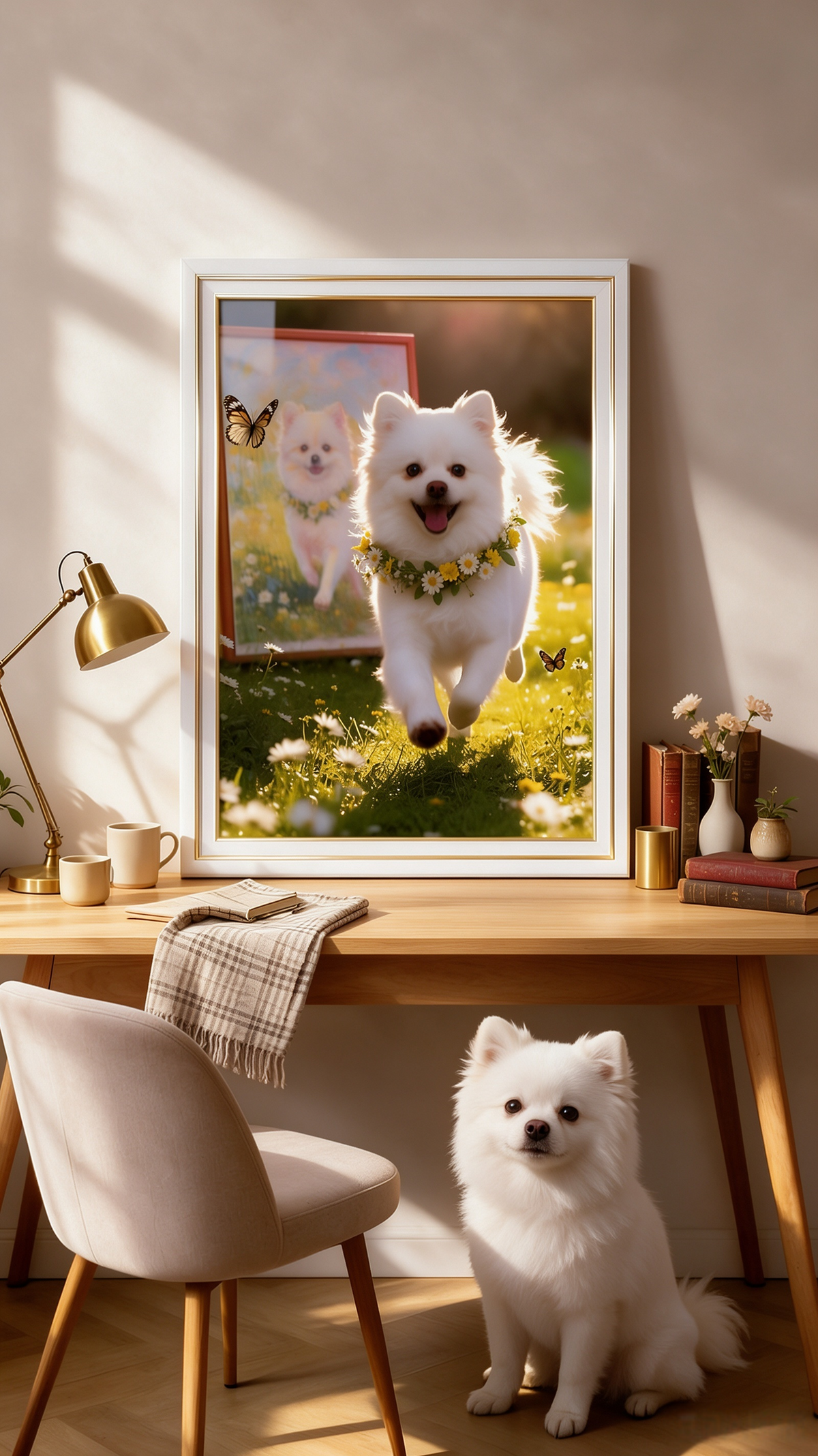 Custom Pet Portrait Art - Pawtraits & Tales