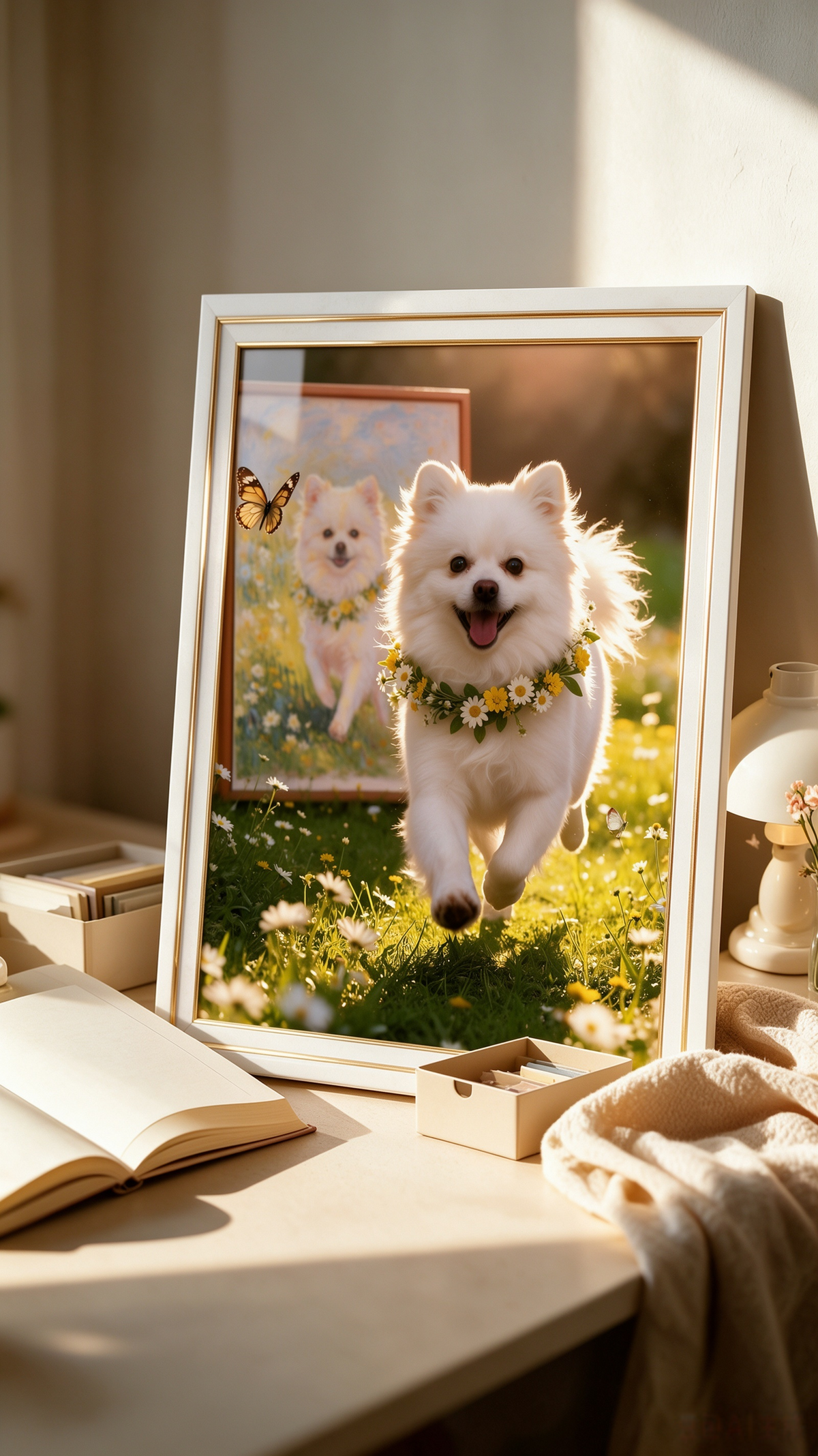 Custom Pet Portrait Art - Pawtraits & Tales