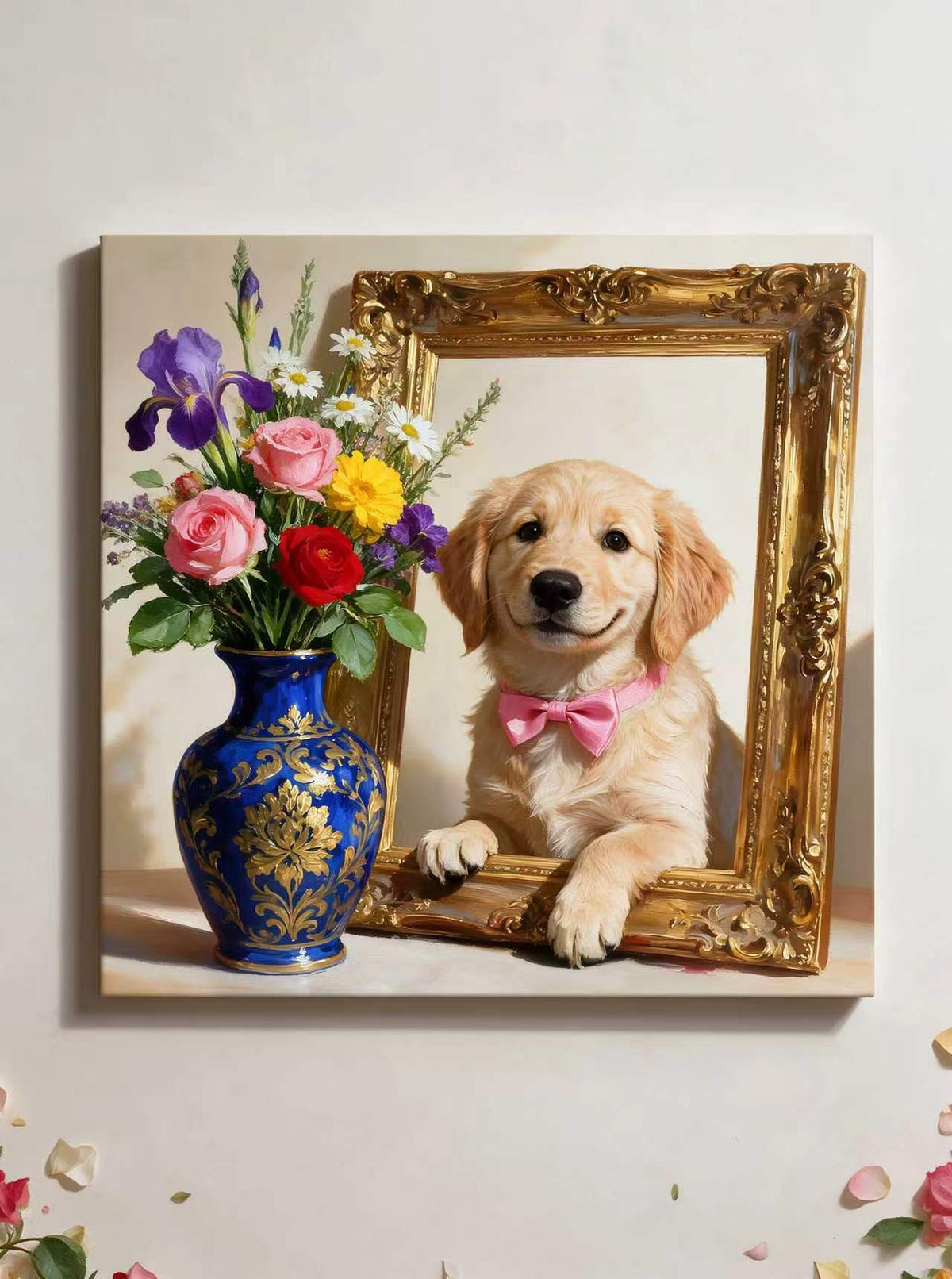 Custom Pet Portrait Canvas – Turn Your Pet Into Timeless Art