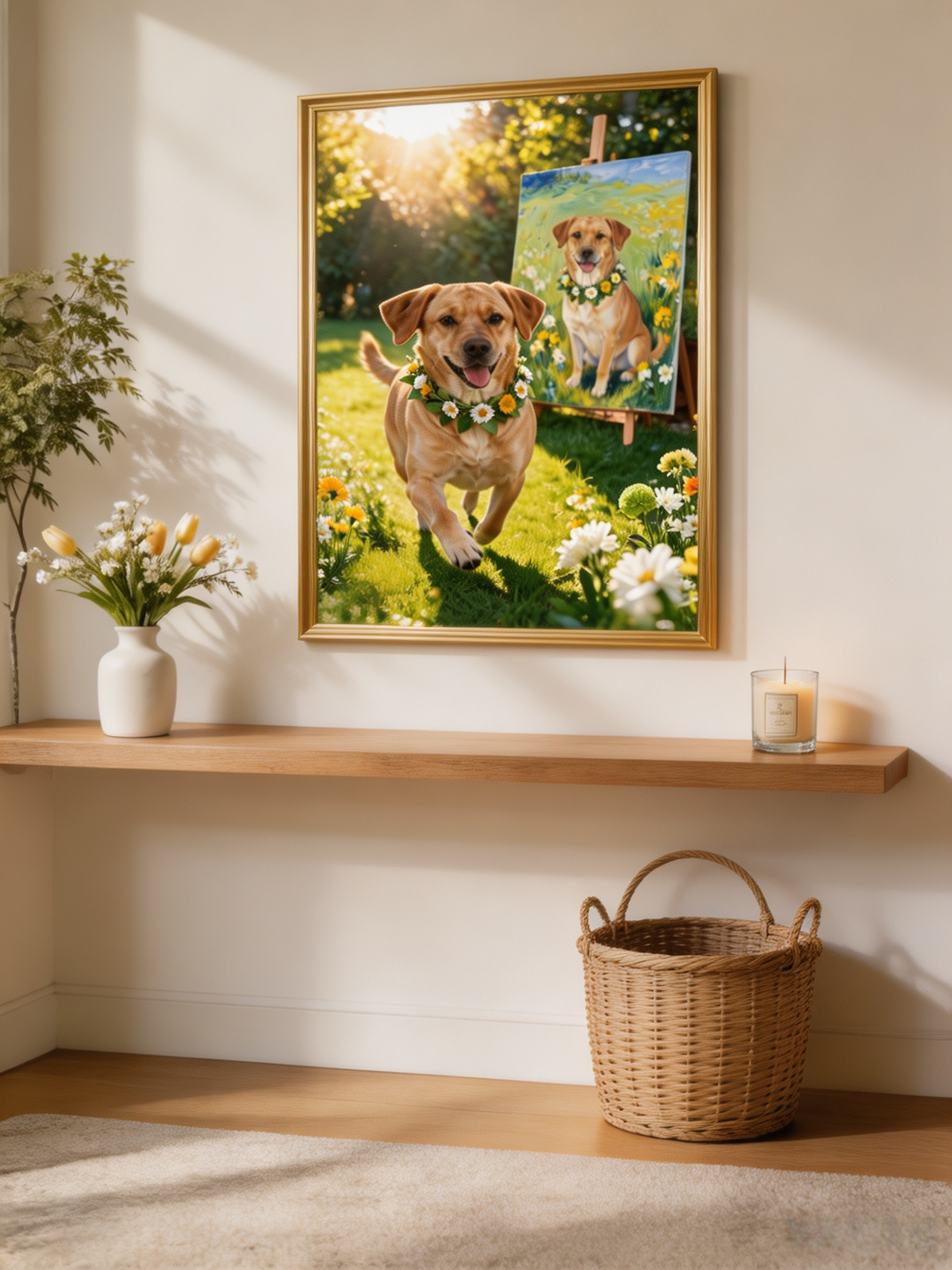 Custom Pet Portrait Art - Pawtraits & Tales