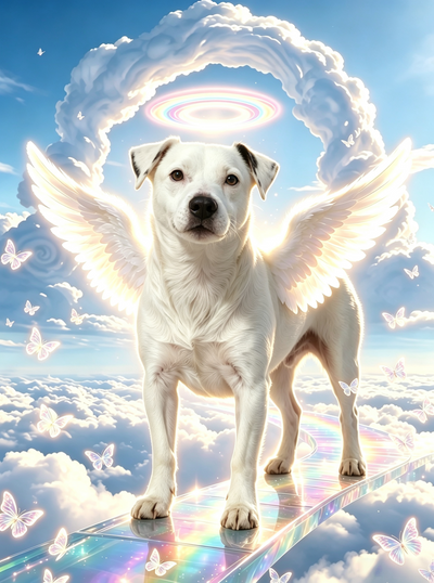 Honor your beloved pet. Turn their photo into a custom portrait, keep their memory forever.