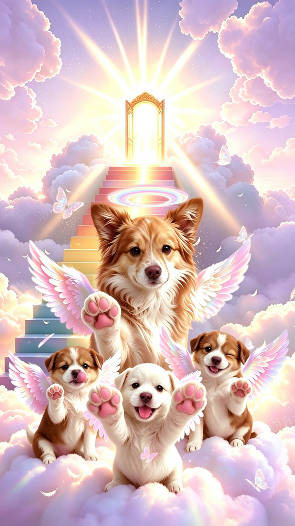 Custom Pet Portrait Art - Pawtraits & Tales