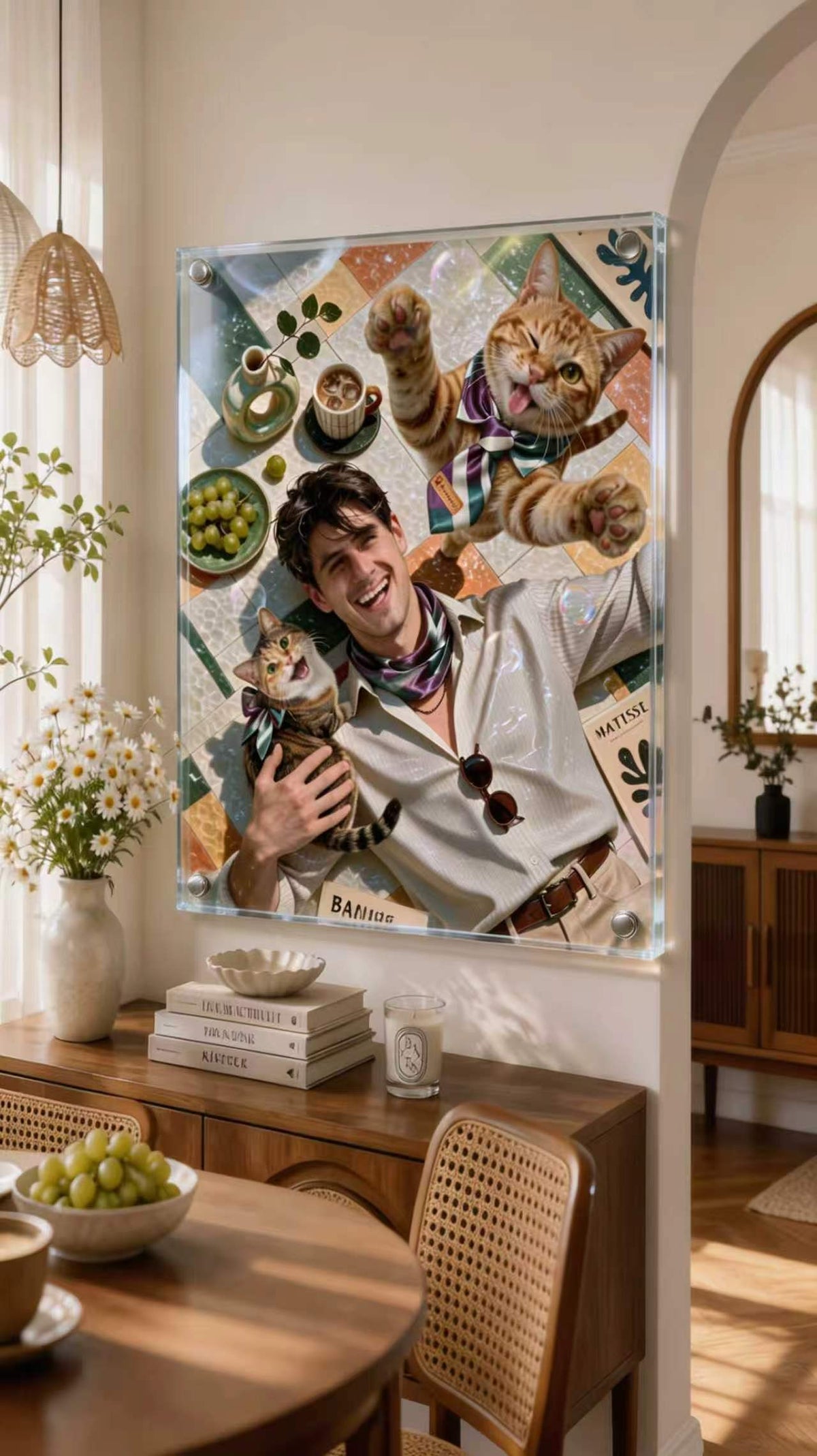 Custom Pet Portrait Art - Pawtraits & Tales