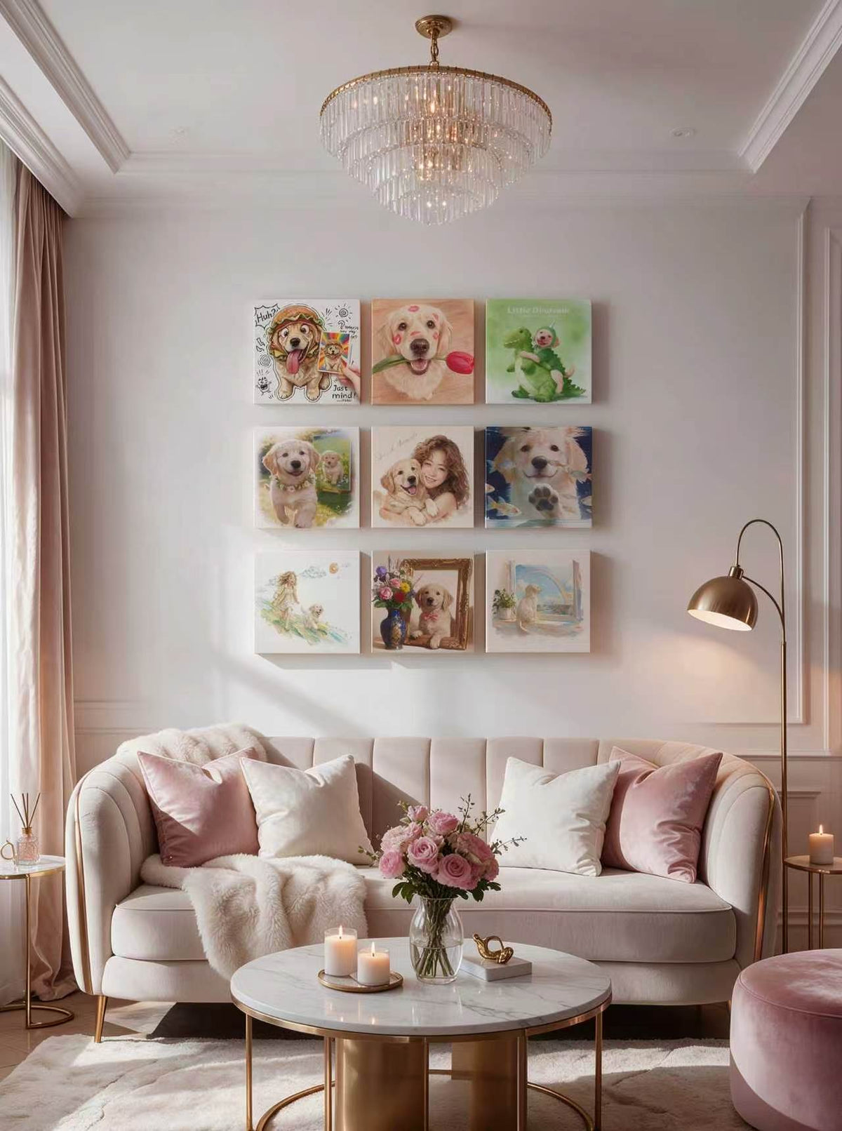 Custom Pet Portrait Canvas – Turn Your Pet Into Timeless Art