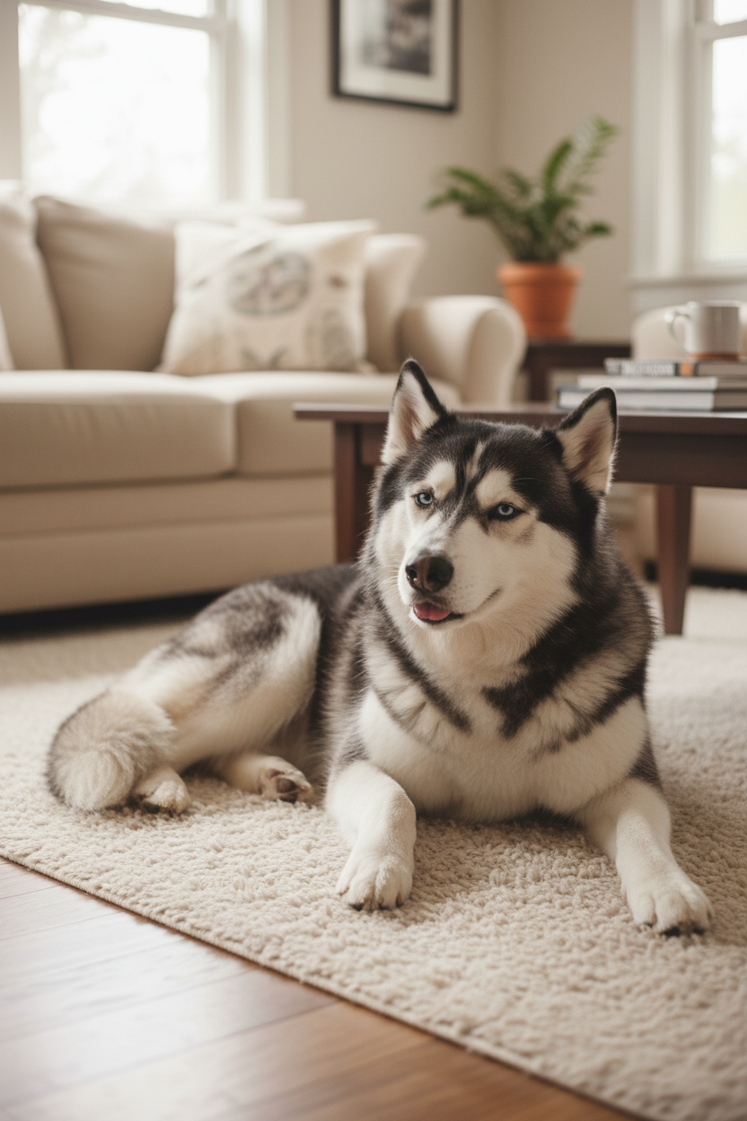 Milo Before - Husky